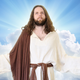 Image for article titled Jesus Announces Plans To Return Once The Dow Clears 27,000